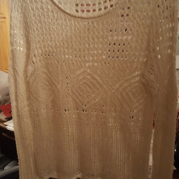 Hollister Crochet long sleeve top - Picture 1 of 2